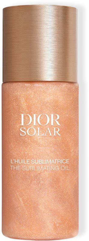 olio brillantini dior|Dior Solar L’Olio Sublimante: olio viso, corpo e capelli .